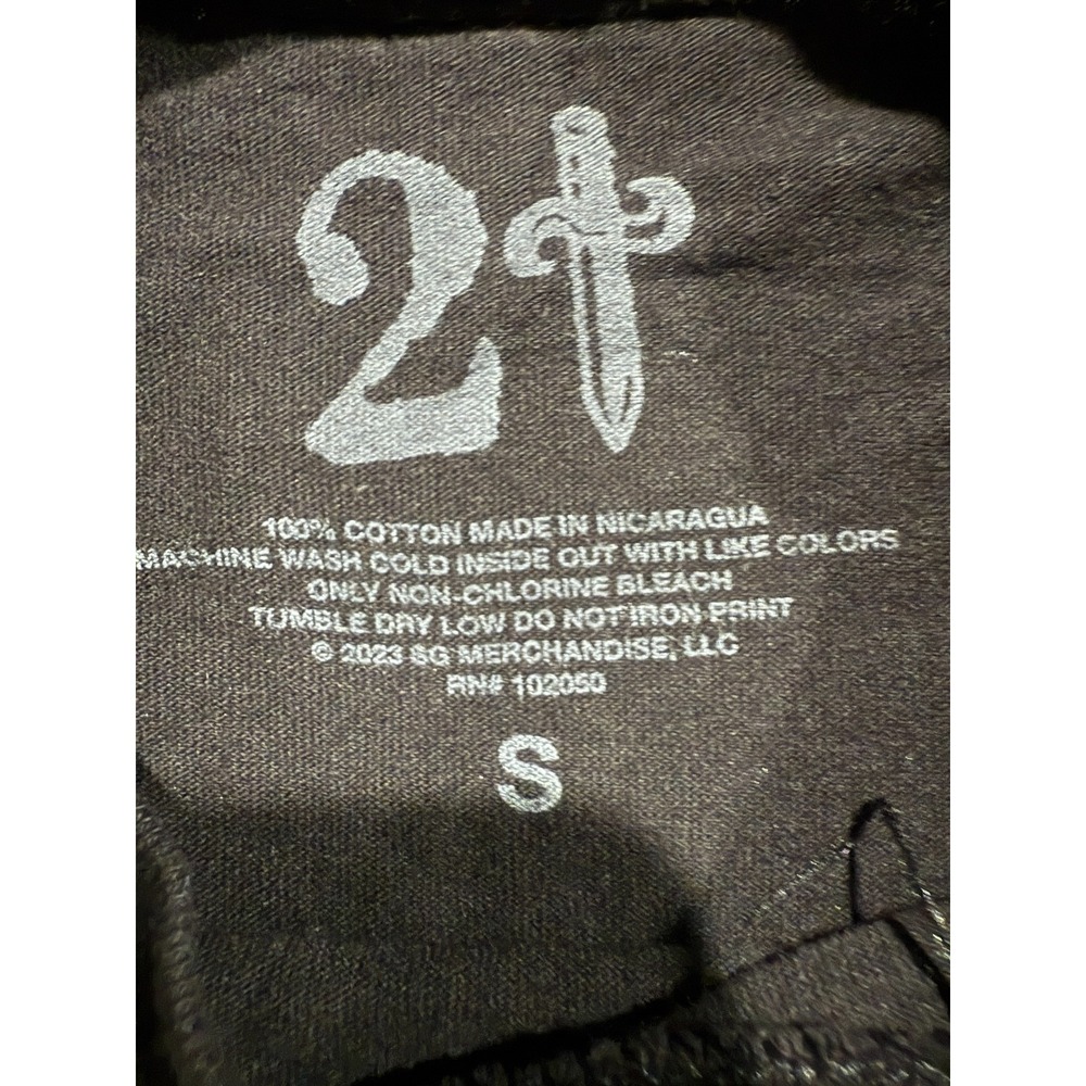 21 Savage It's All A Blur Official Tour T Shirt Size Adult S Double Sided - Picture 11 of 11